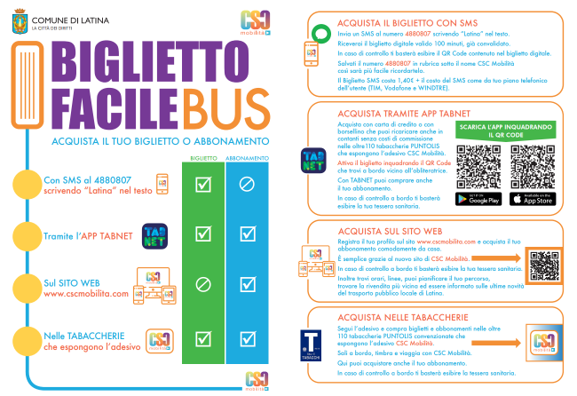 Biglietto facile Bus.